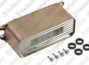 Теплообменник ГВС 35 пластин для  Vaillant TurboTec 32, 36 кВт артикул 0020025041