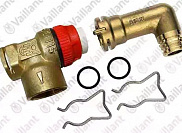 Предохранительный клапан для Vaillant TurboMax AtmoMax артикул 190732